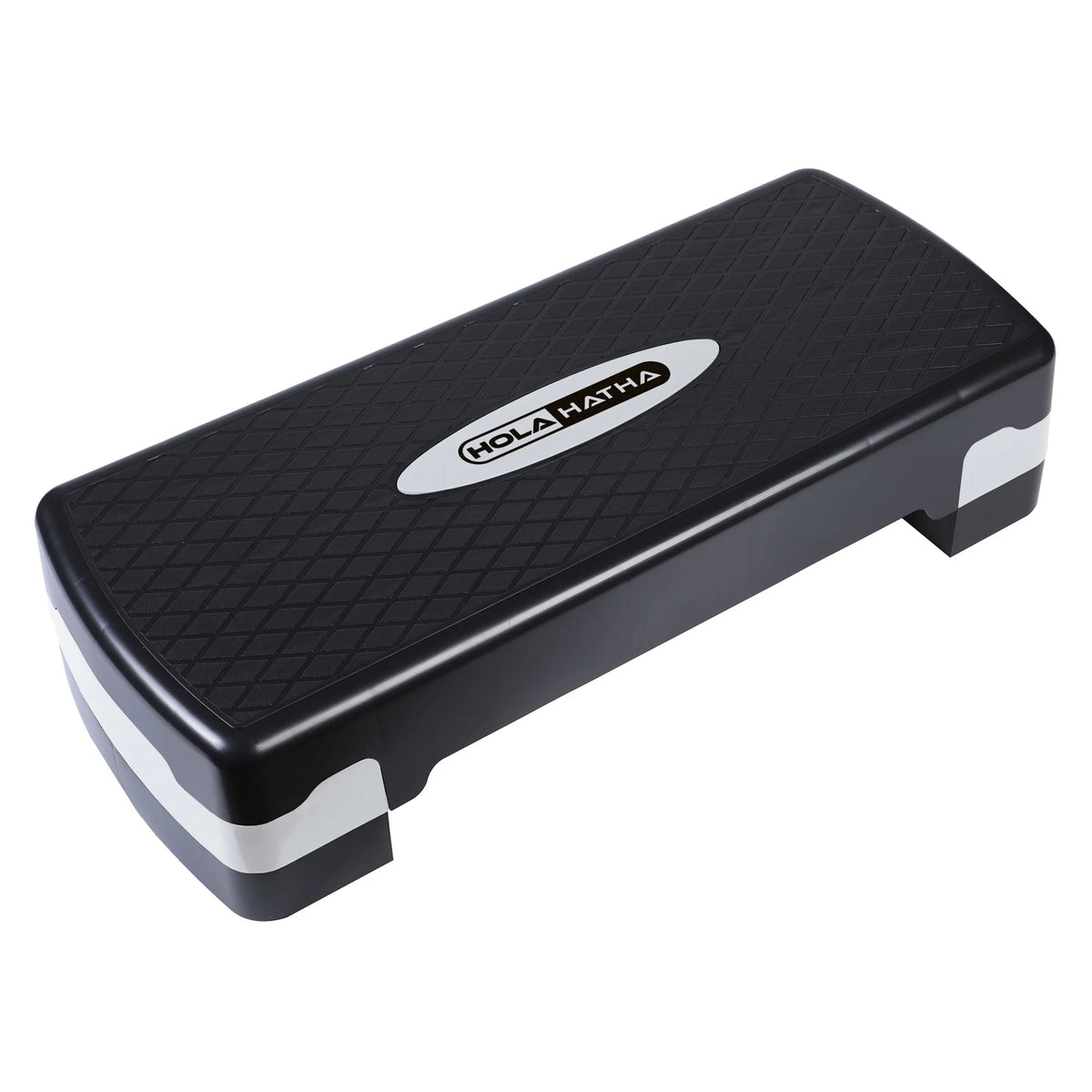 Adjustable Step Aerobics Platform, 4 to 6 in Height, Black