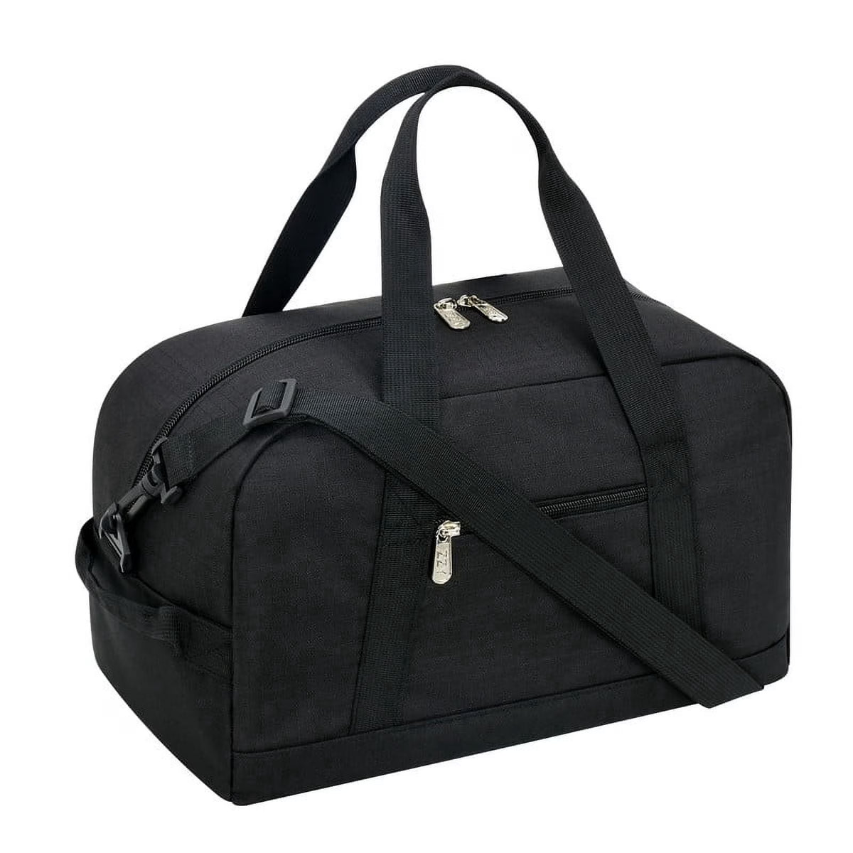 14" Carry-On Mini Duffel Bag for Travel Sport, Black