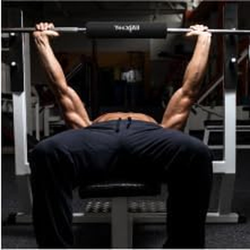 Yes4All Ergonomic Foam Bar Pad for Olympic Barbells - Ideal for Squats, Hip Thrusts, and Weight Lifting