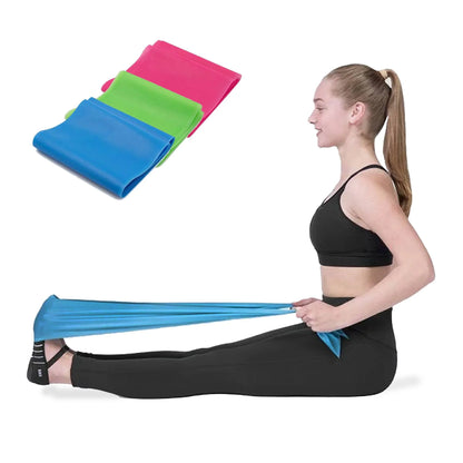Set of 3 Resistance Bands for Physical Therapy and Exercise